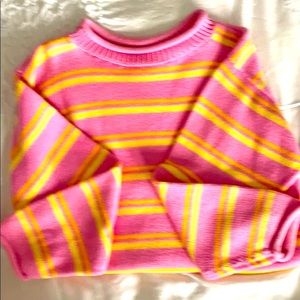 Hanna Andersson Pull on Sweater Girls 6-7